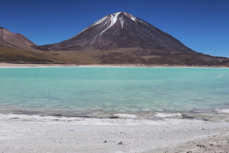 ...die Laguna Verde.