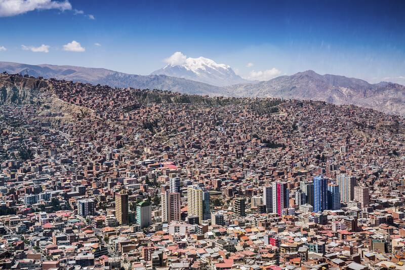 Von Copacabana reisen wir zurück nach La Paz...