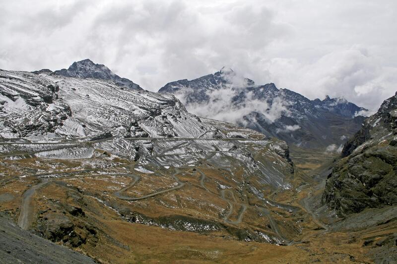 Auf dem Cumbrepass auf 4600m ü. M...