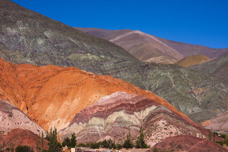 Der eindrückliche Berg der 7 sieben Farben (Cerro de los 7 colores)!