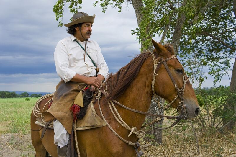 Wer will, geht nachher mit einem echten Gaucho und Pferd auf eine Estancia Entdeckungstour (freiwillig).